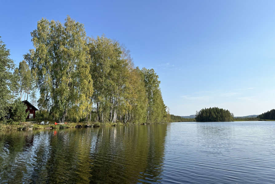 Deglundsnäset - lakeside cabin