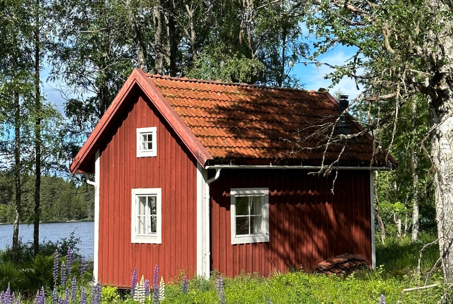 Deglundsnäset - lakeside cabin